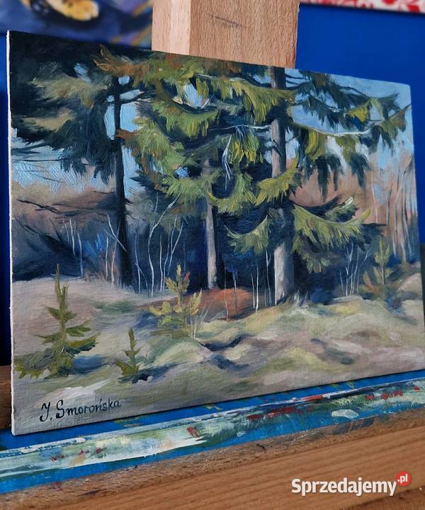 Obraz olejny na zamówienie pejzaż