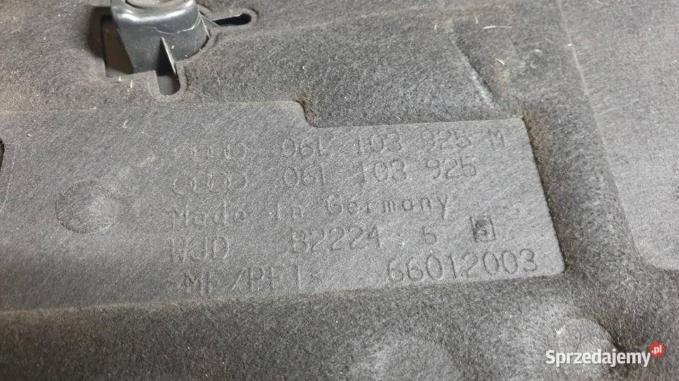 AUDI A6 C7 20 TFSI 2020r OSŁONA SILNIKA 06L 103 Rok produkcji 2020 Nowiny