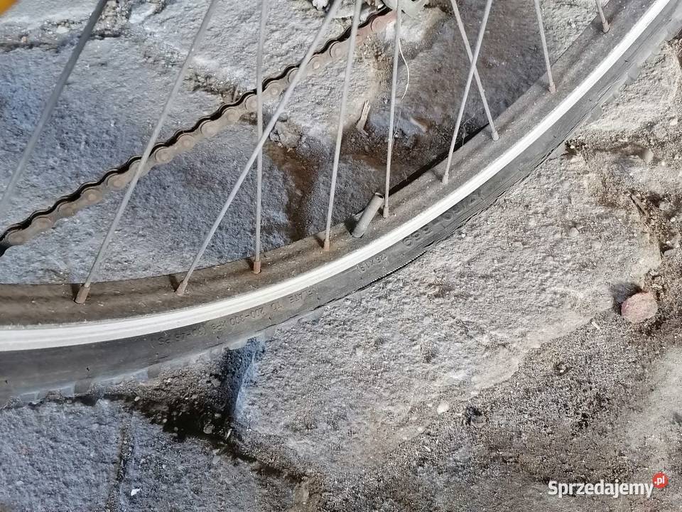 Rower czerwonożółty