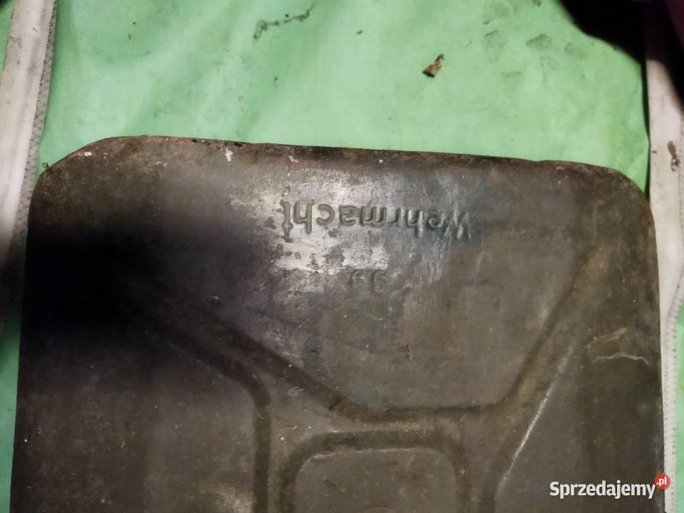 Kanister niemiecki Wermacht 1943 opolskie