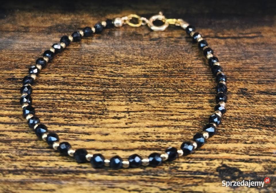 Bransoletki kamienie naturalne rękodzieło mazowieckie