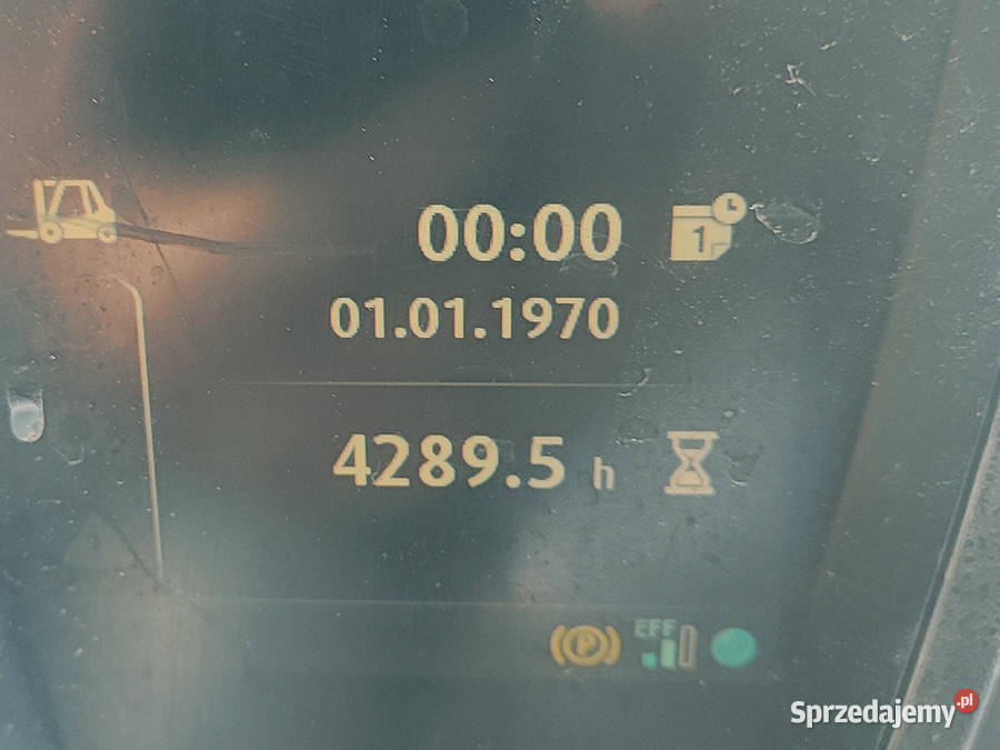 Wózek widłowy elektryczny Linde E1202 hilo 279 m Wózki widłowe Kęty