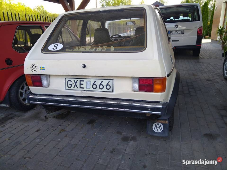 Vw Golf swallowtail 1974 75 nieuszkodzony mazowieckie Kobyłka sprzedam