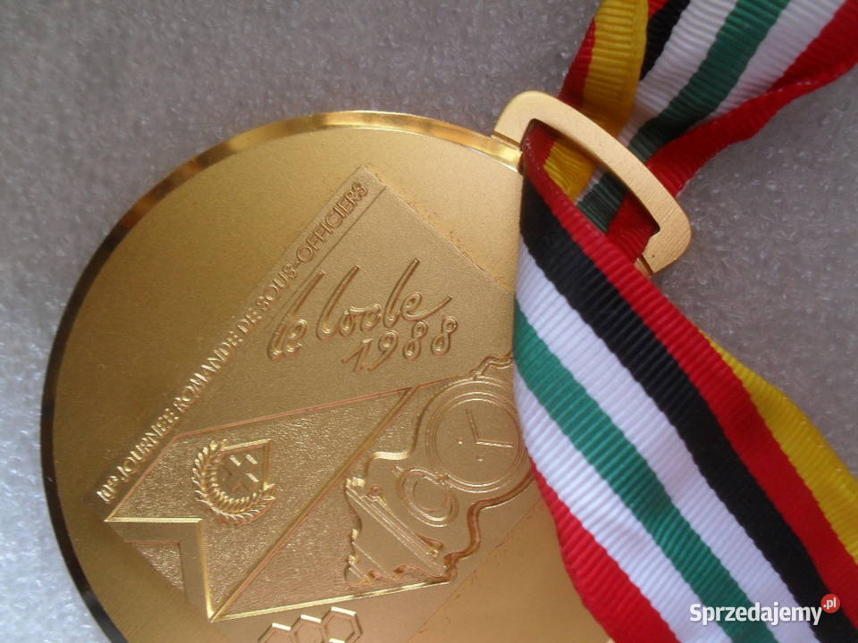 Le Locle Szwajcarski ogromny Złoty medal 1988 Wrocław sprzedam