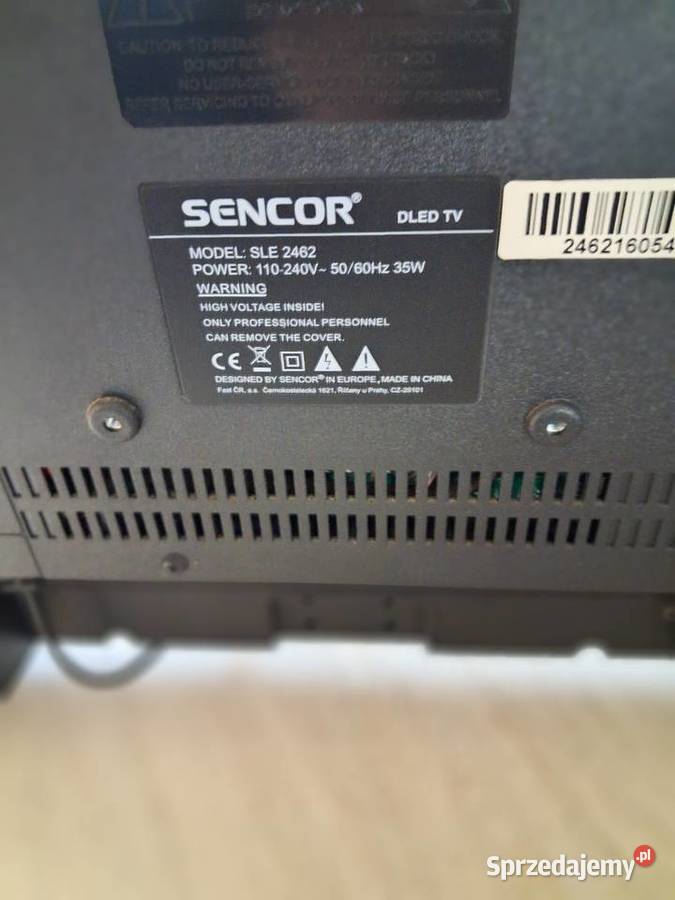 Tv sencor maly wielkopolskie Dąbie