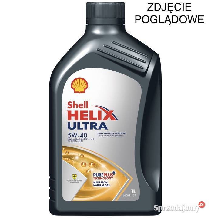 Olej silnikowy Shell Helix Ultra 5W40 1 litr Warszawa