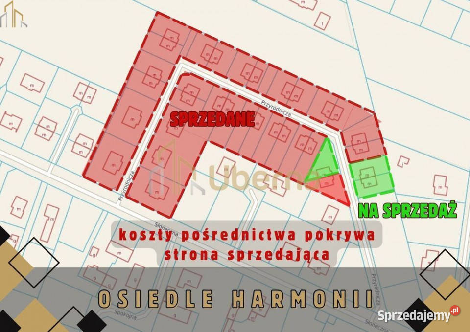 Bliźniak w stanie deweloperskim Białuń