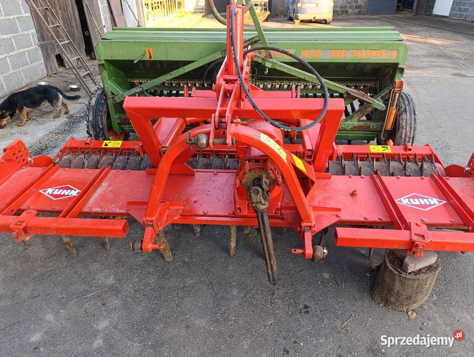 Zestaw uprawowo siewny kuhn HRB 301 AMAZONE Siewniki i sadzarki Pyzdry