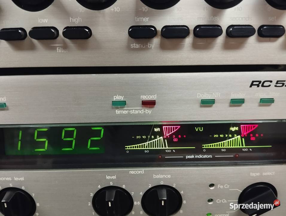 wieża Stereo Siemens RS555 AmplitunerMagnetofon Wieże i miniwieże Zabrze