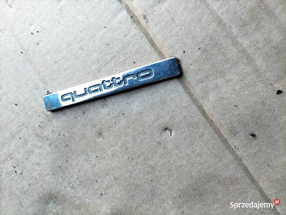 AUDI A6C5 QUATTRO ZNACZEK EMBLEMAT NAPIS