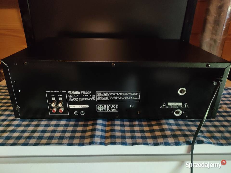 Magnetofon kasetowy Yamaha kxw321