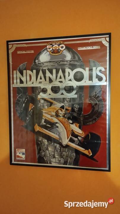 Obraz plakat indianapolis 500 Czarzyzna sprzedam