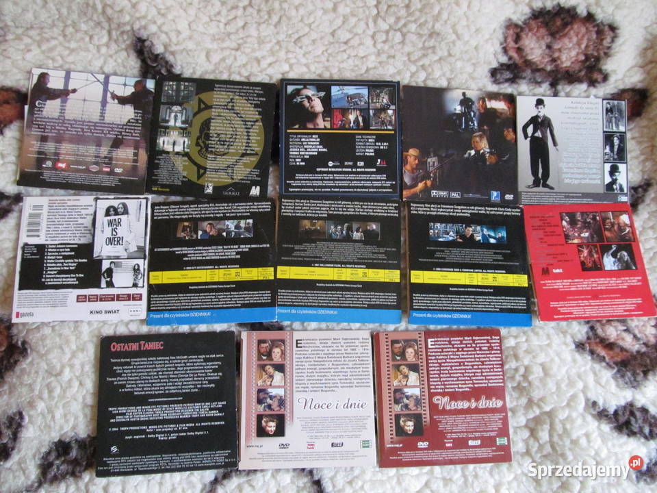 Płyty DVD z filmami zestaw 13 nowe Lublin