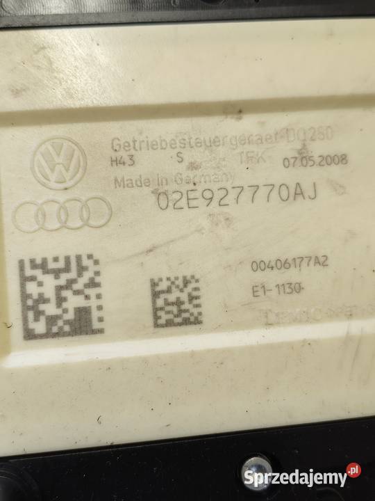 Mechatronika DSG 02E927770AJ Międzyświeć