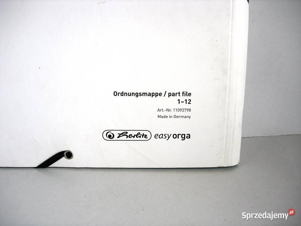 Teczka na dokumenty A4 Herlitz 112 na gumki nowa Bełchatów sprzedam