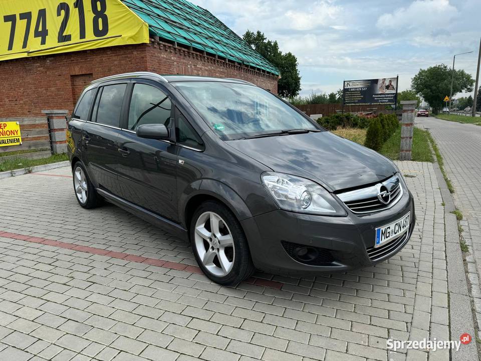 Opel Zafira B Lift 22 Benzyna Opłacony 7 osobowa MP3 kujawsko-pomorskie Grudziądz