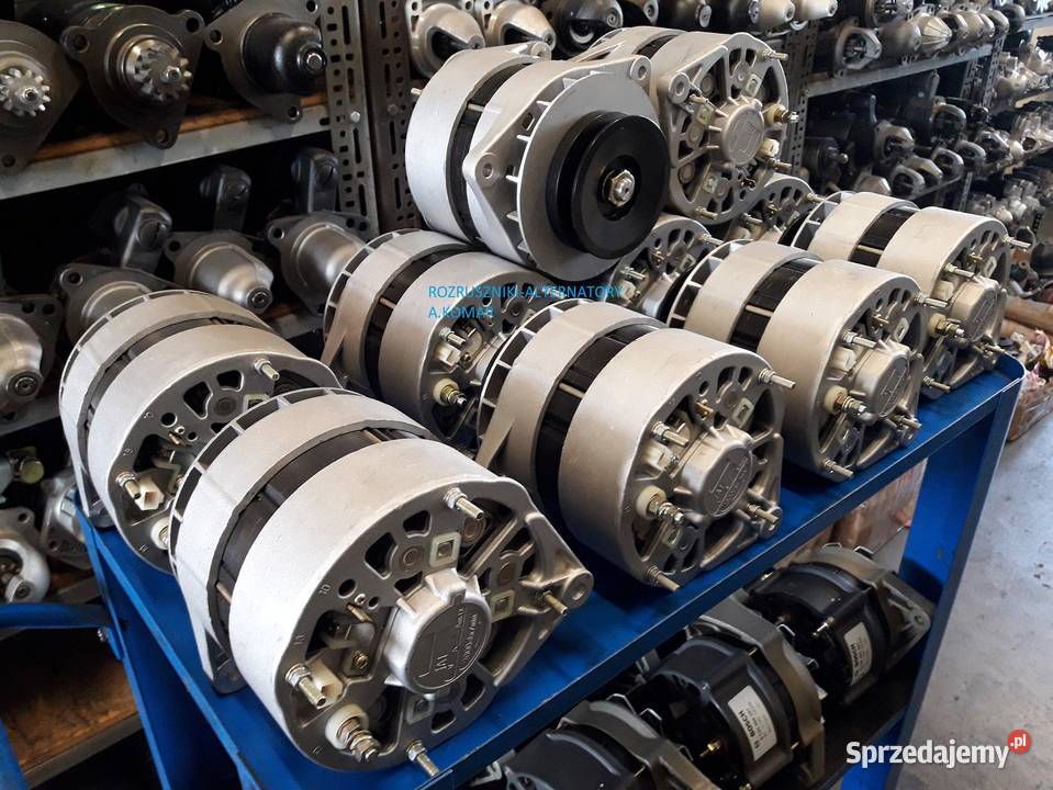 Alternator Bizon Leyland SW400 A120e Ładowarka lubuskie Kostrzyn nad Odrą