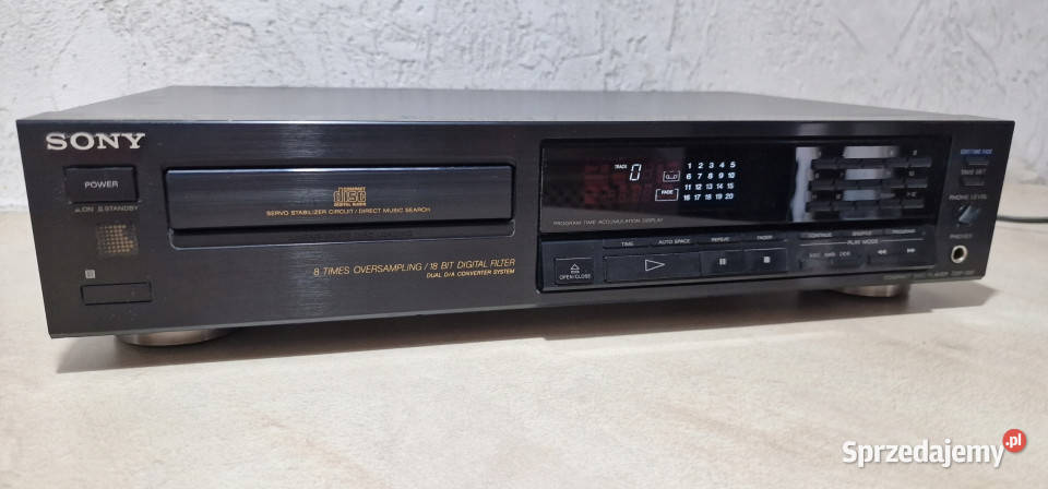 Sony odtwarzacz kompaktowy CD player CDP 590 Międzychód