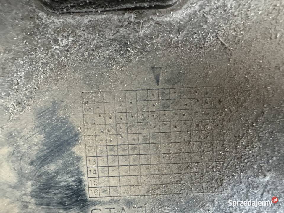 Osłona płyta pod zderzak przód Volvo xc60 I 1 09