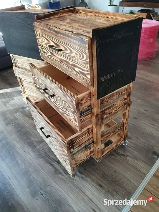 Pomocnik fryzjerski drewniany Oleśnica