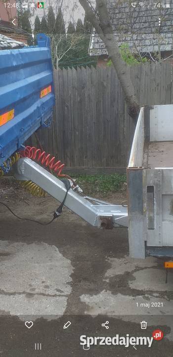 Przyczepa Konar dmc 35 t na poduszkach tandem Tarnobrzeg