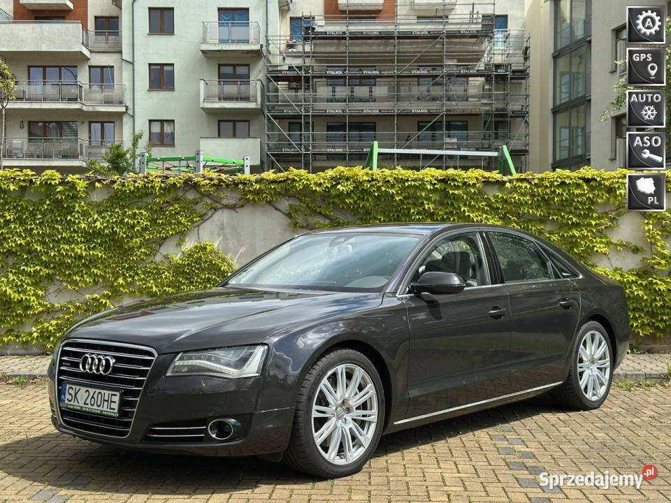 Audi A8 Faktura VAT 23 Salon Polska D4 2010 napęd 4x4 Tarnowskie Góry sprzedam