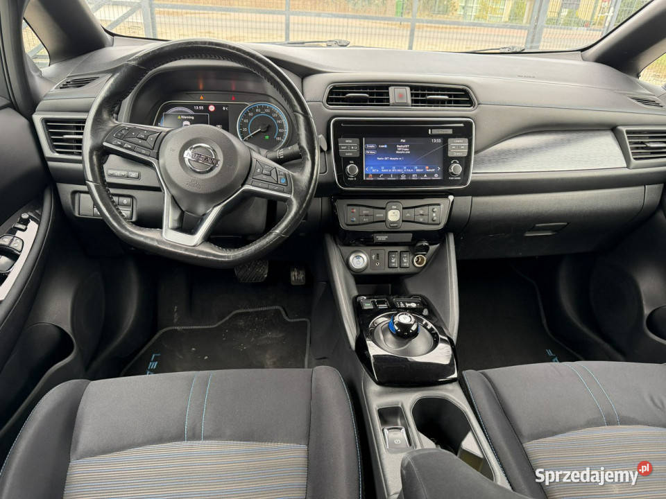 Nissan Leaf 40kWh Bogata Realny Zasięg 270 komputer pokładowy