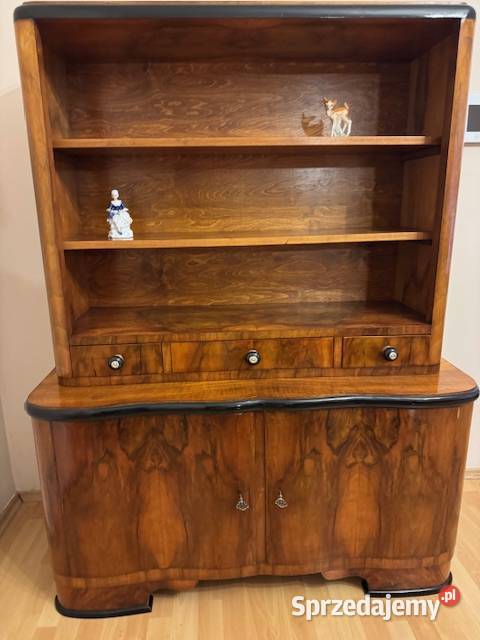 Biblioteczka antyk mebel z lat 50tych z czasów Częstochowa