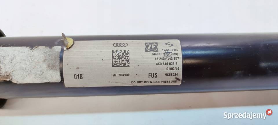 AMORTYZATOR PRAWY LEWY TYŁ AUDI A6 C8 4K0616025E osobowe Przystajń