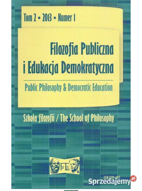 Szkoła filozofii The School of Philosophy Książki naukowe i popularnonaukowe Łódź