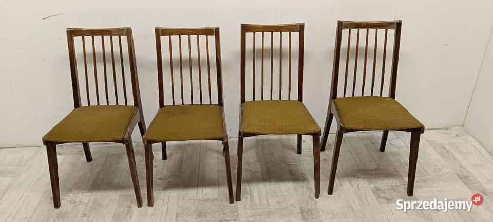 krzesło krzesła model Hałas 200157 vintage stare Radomsko