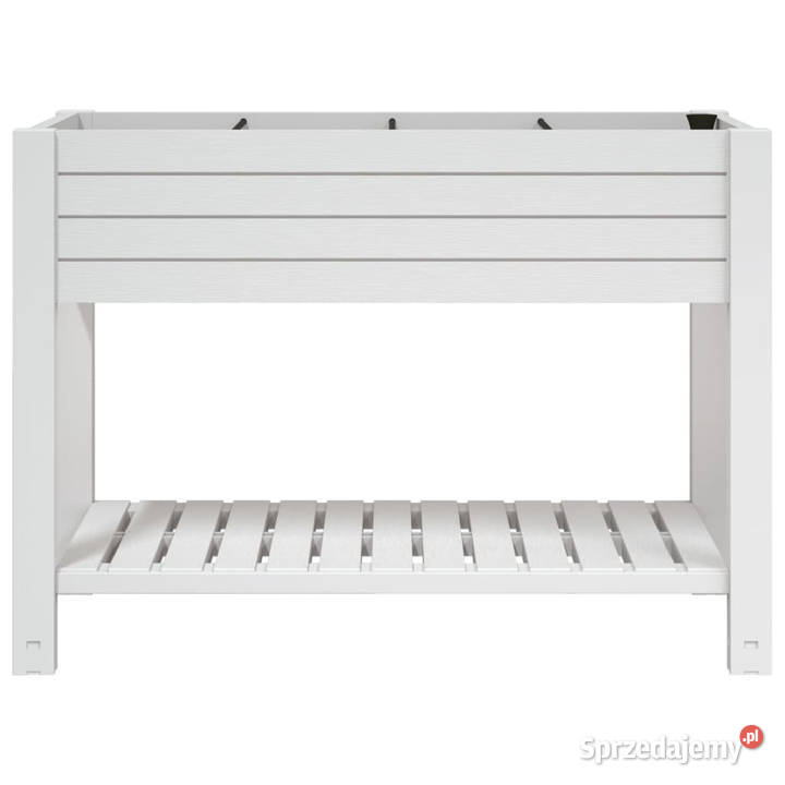 Donica do podwyższonej rabaty biała 110x45x79 PP Warszawa sprzedam