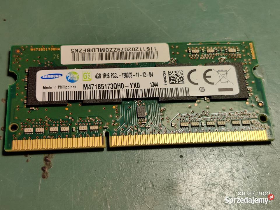 Pamięć RAM 2x4GB do laptopa Warszawa