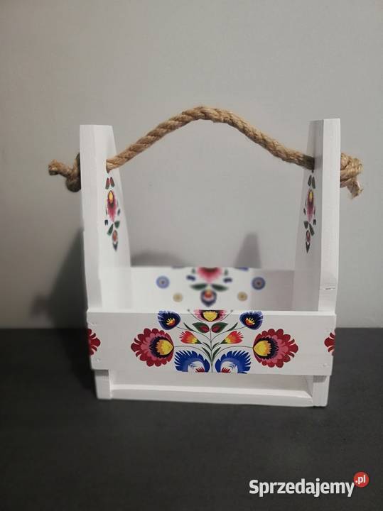 Skrzynka na kwiatek nosidło różne wzory prezent Kędzierzyn-Koźle