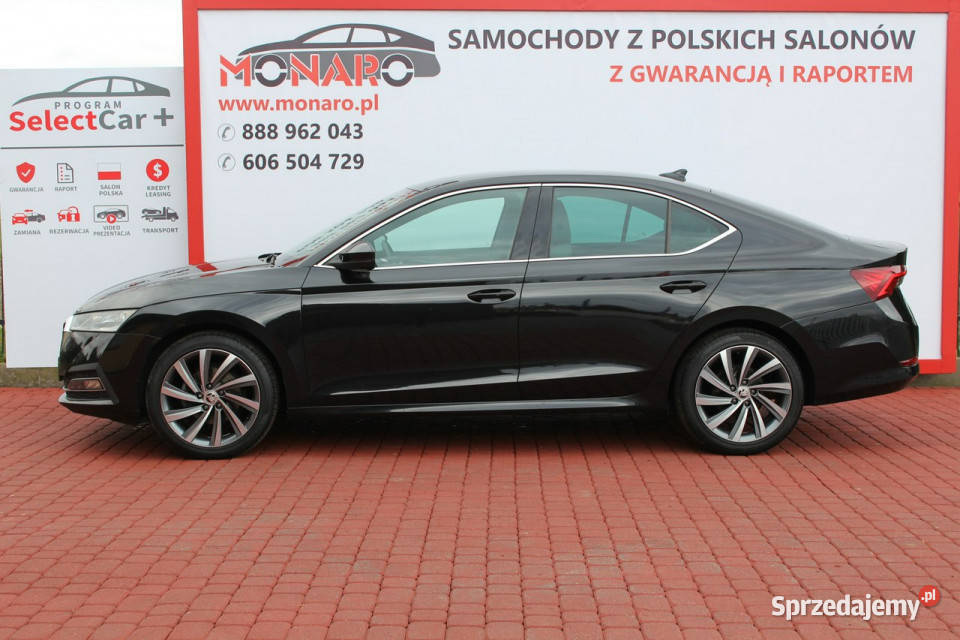 koda Octavia STYLE 15 TSI 150 Salon Polska światła LED Włocławek