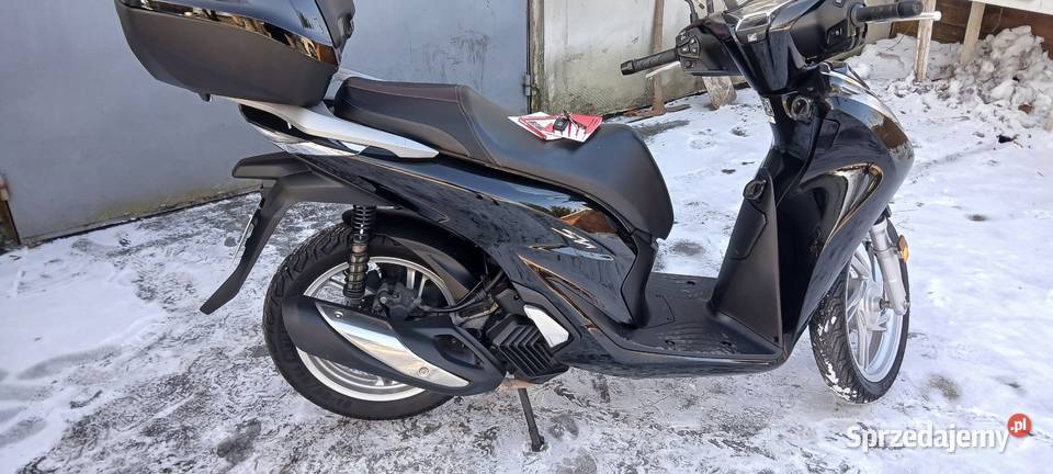 Honda Sh 125 ABS 2020 r system trakcji czarny