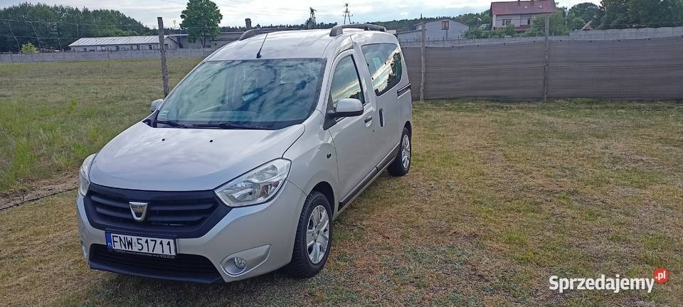 Dacia Dokker 90 2014r z klimatyzacją diesel Nowa Sól