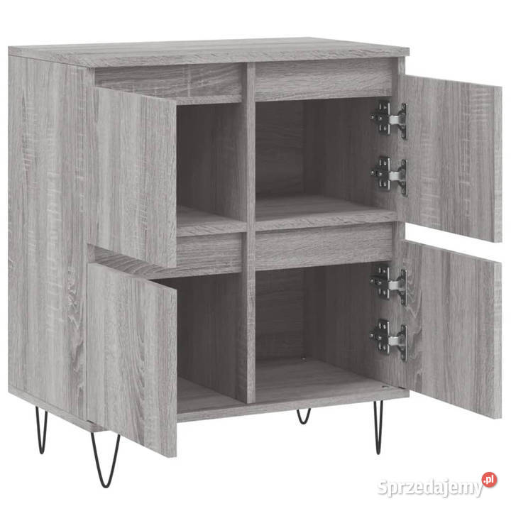 Komoda szary dąb sonoma 60x35x70 materiał Warszawa