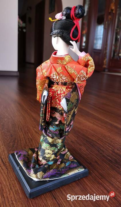 Japońska lalka figurka Geisza śląskie Lędziny