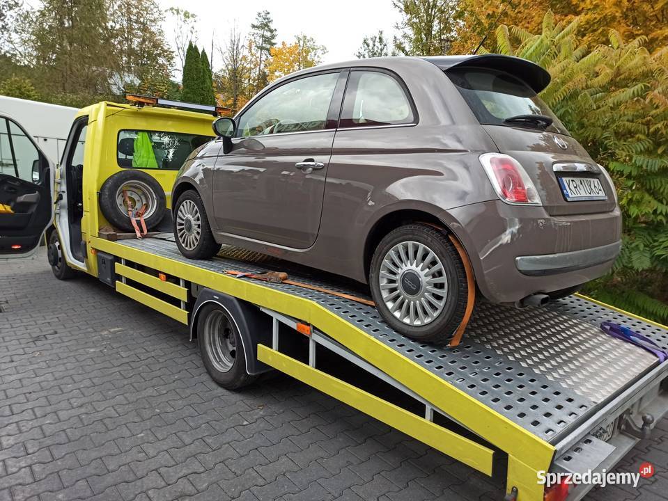 Renault Master 23 pomoc drogowa Autolaweta małopolskie Rabka-Zdrój