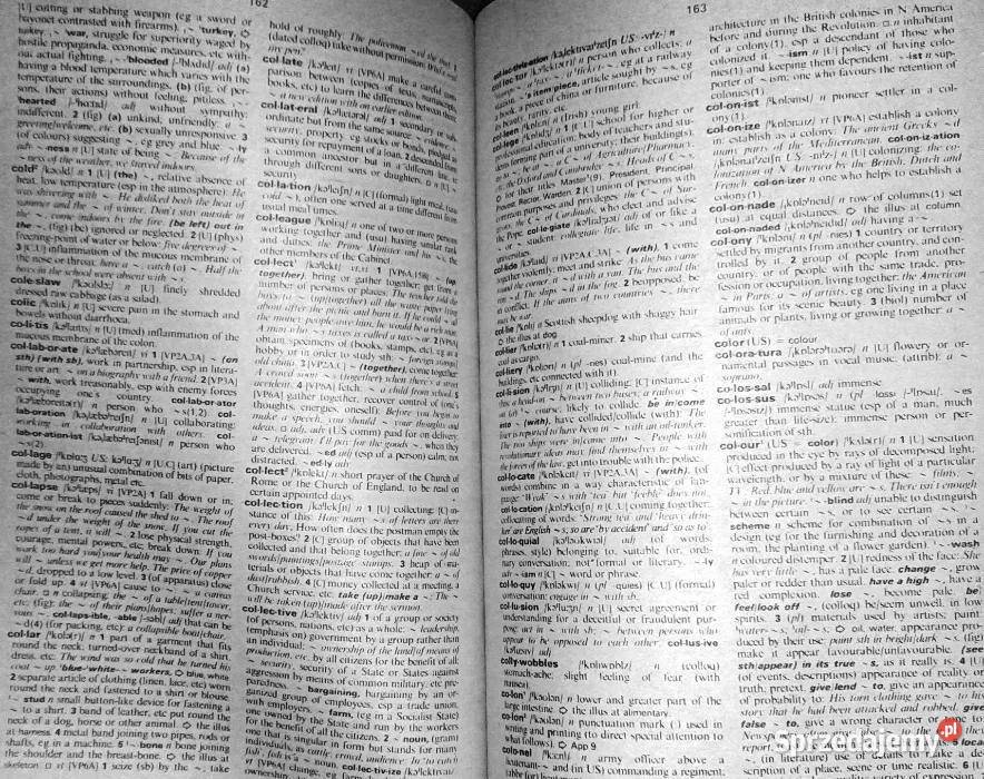 Oxford Advanced Learners Dictionary of Current Rok wydania 1992 lubelskie Chełm
