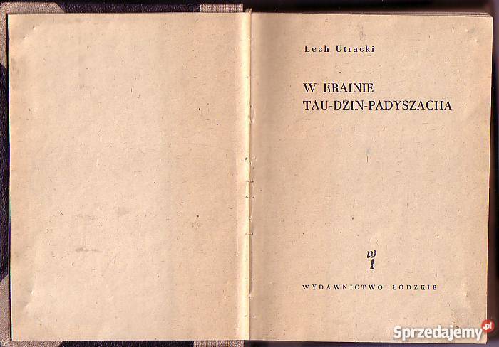 8180 W KRAINIE TAU DŻIN PADYSZACHA LECH UTRACKI przygodowe Czyrna