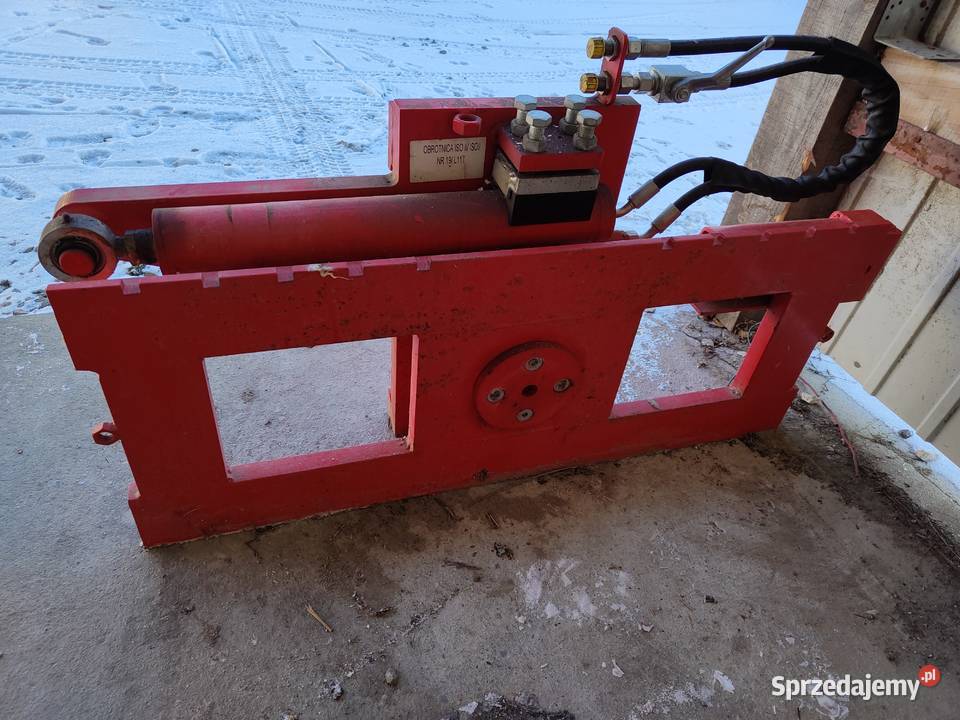 Obrotnica wywrotnica do wózka widłowego Stara Jastrząbka