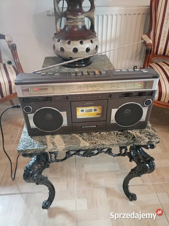 Radiomagnetofon Grundig RR 650 Vintage 80 Lata Drawski Młyn