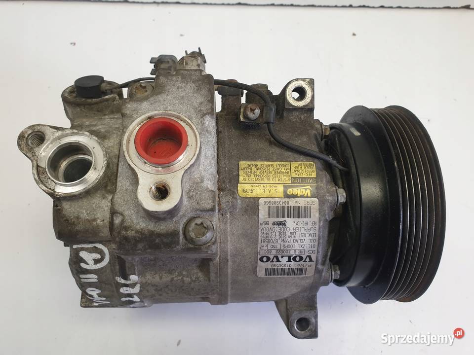 SPRĘŻARKA KLIMATYZACJI Volvo S80 II 32 31250520 lubelskie Chełm sprzedam
