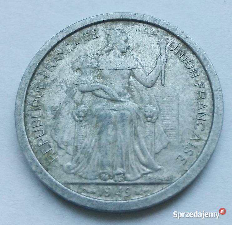 NOWA KALEDONIA2 FRANKI1949 rPARISAL Legionowo sprzedam