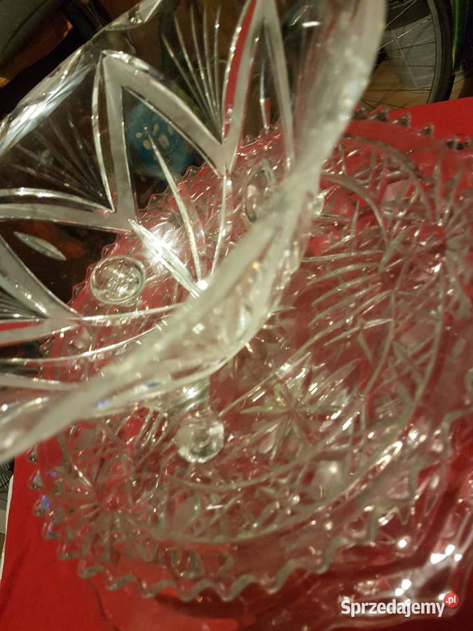 waza misa kryształ z PRL u opolskie Brzeg