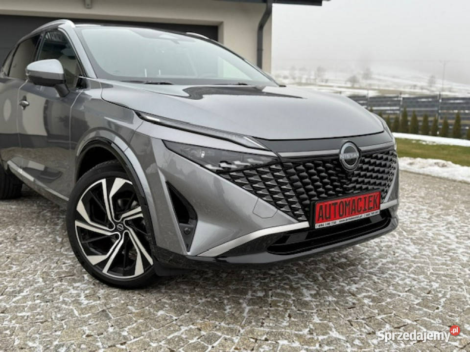 Nissan Qashqai TEKNA Full masaże Head up Blisy automatyczna dolnośląskie