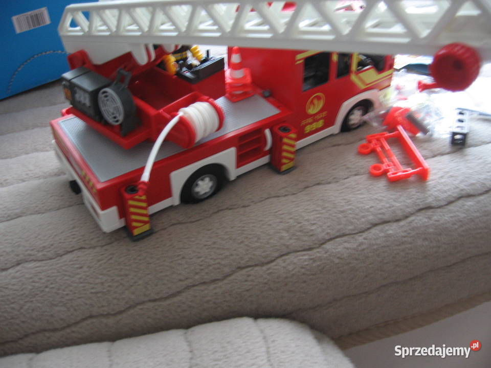 Samochód strażacki z drabiną Playmobil 5362 foto Olsztyn