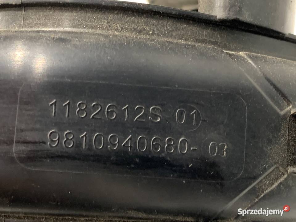 KOLEKTOR SSĄCY CITROEN C3 III 9810940680 12 83 podkarpackie